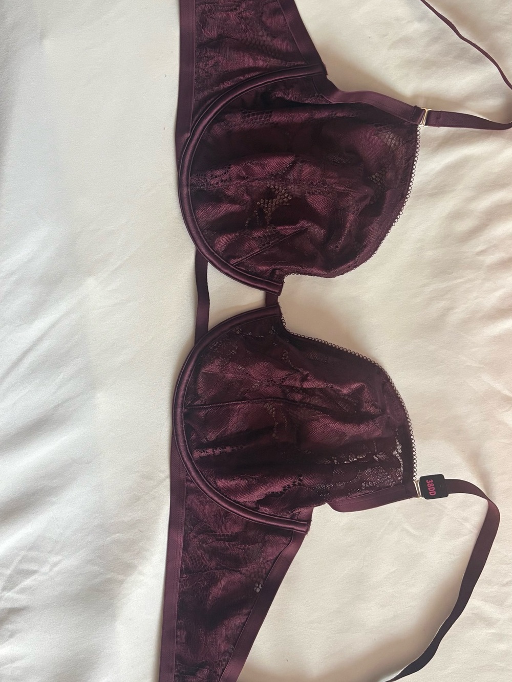 La SENZA Lace Underwire Bra - Plum